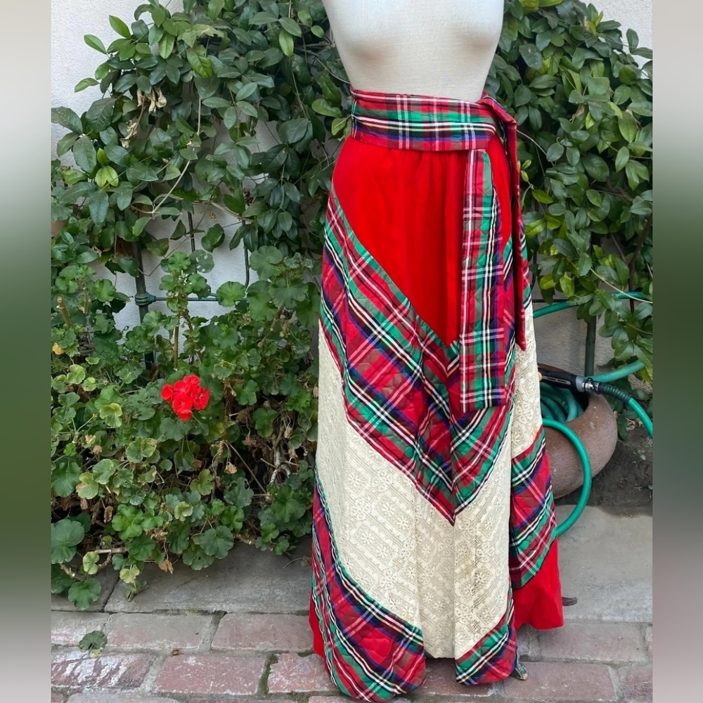 Stunning Quilted Maxi Skirt